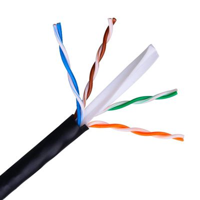 Bobina Cable Rj45 Cat6 Utp Rigido Exterior 305mts